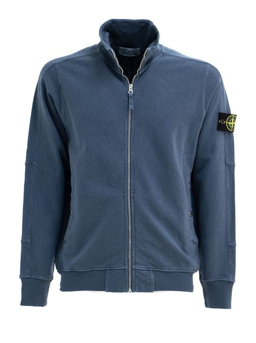 Felpa con Zip STONE ISLAND | 801565960V0124